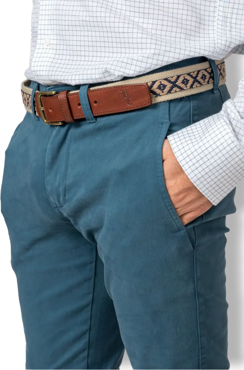 Pantalón Chino Classic Azul Ducati Kiko Bigot