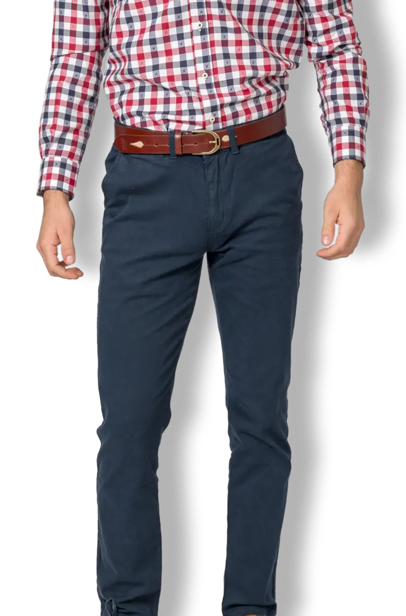 Pantalón Chino Classic Azul Marino Kiko Bigot