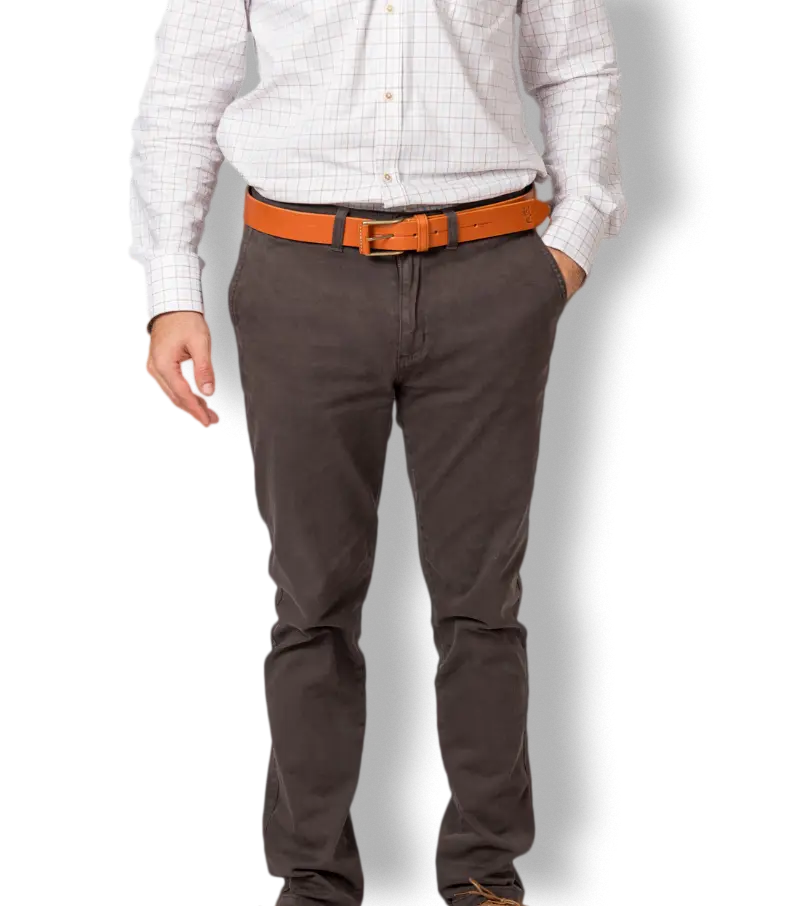 Pantalón Chino Classic Marrón Kiko Bigot