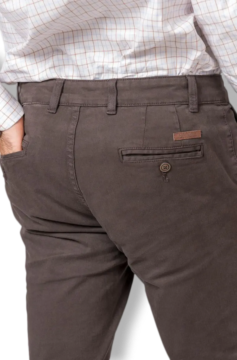 Pantalón Chino Classic Marrón Kiko Bigot