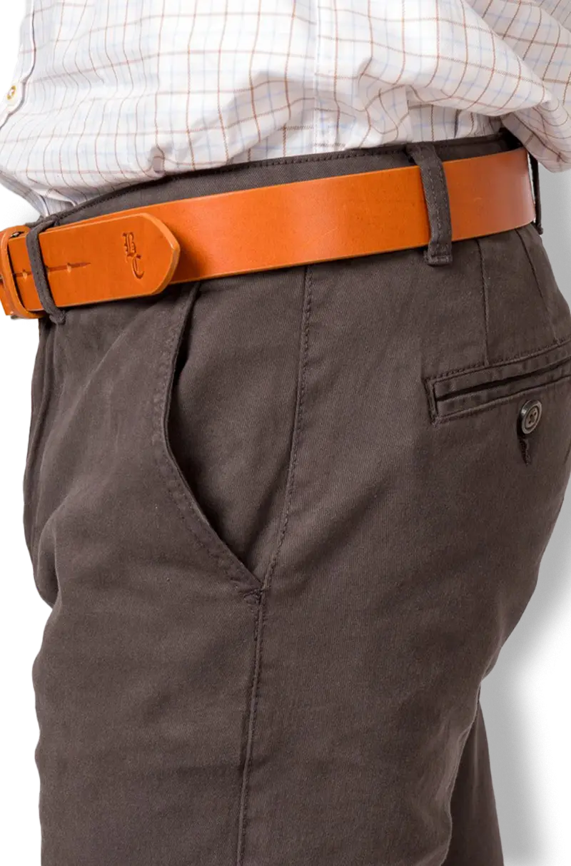 Pantalón Chino Classic Marrón | Kiko Bigot