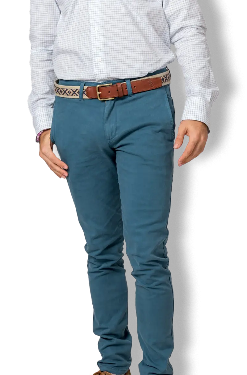 Pantalón Chino Classic Azul Ducati Kiko Bigot
