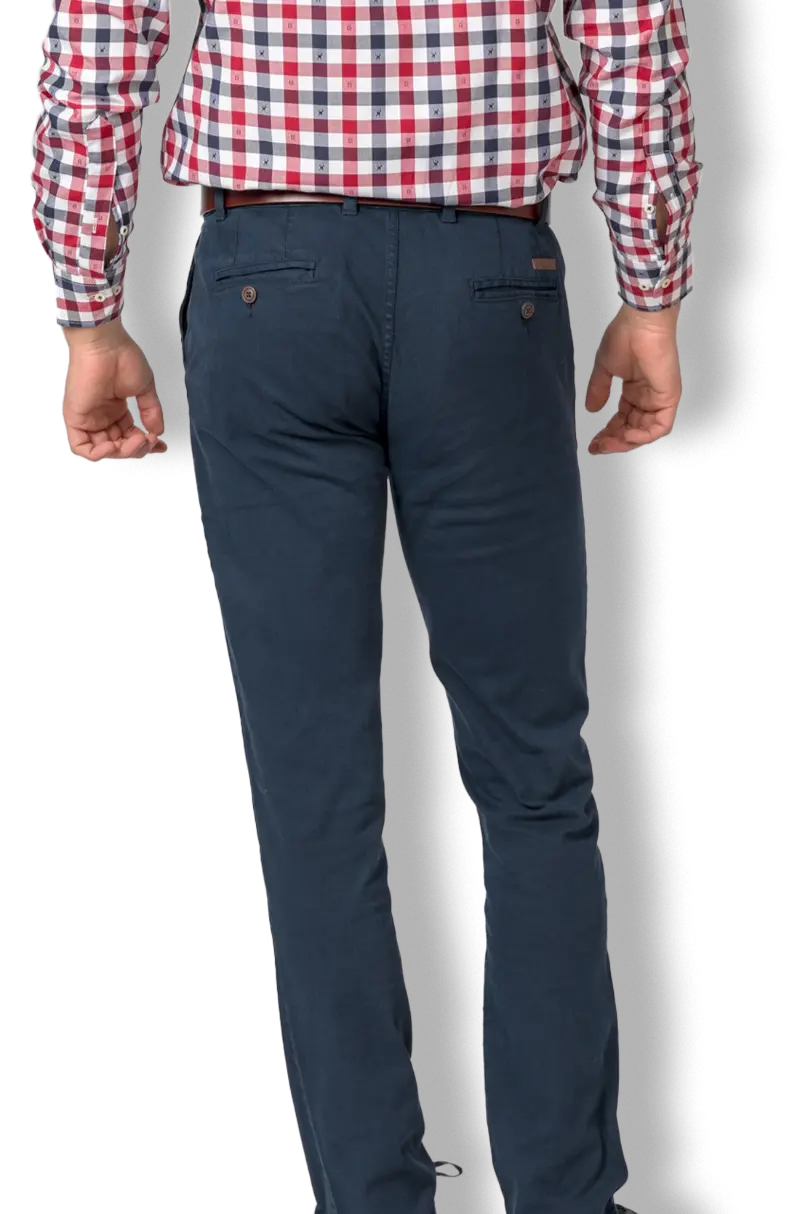 Pantalón Chino Classic Azul Marino | Kiko Bigot