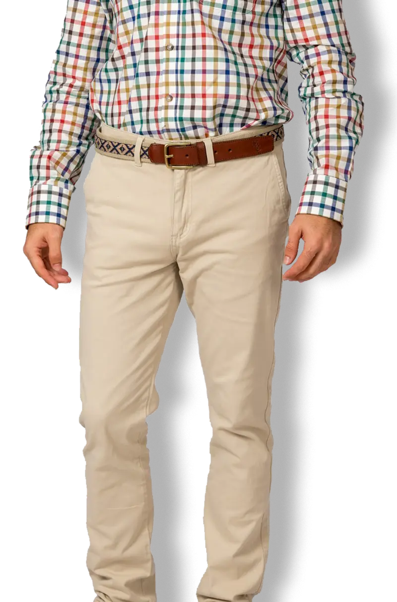 Pantalón Chino Classic Beige Kiko Bigot
