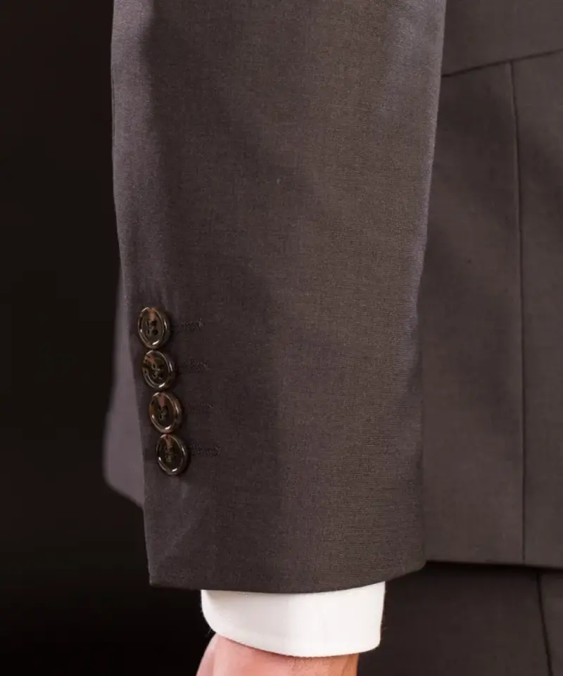 Traje Cruzado Sierpe Gris Kiko Bigot