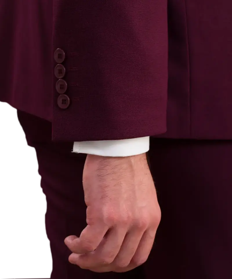 Traje Elegant Zar Burdeos | Kiko Bigot