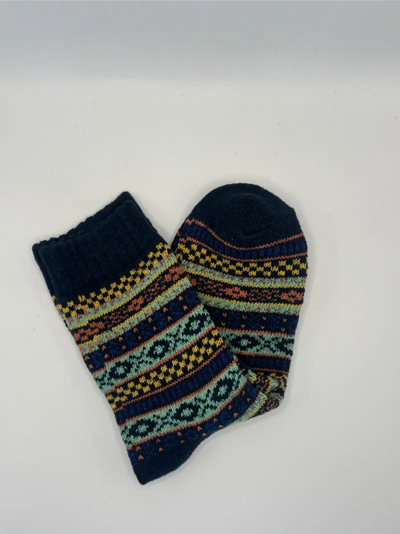 Calcetines Étnico Azul Marino | Kiko Bigot
