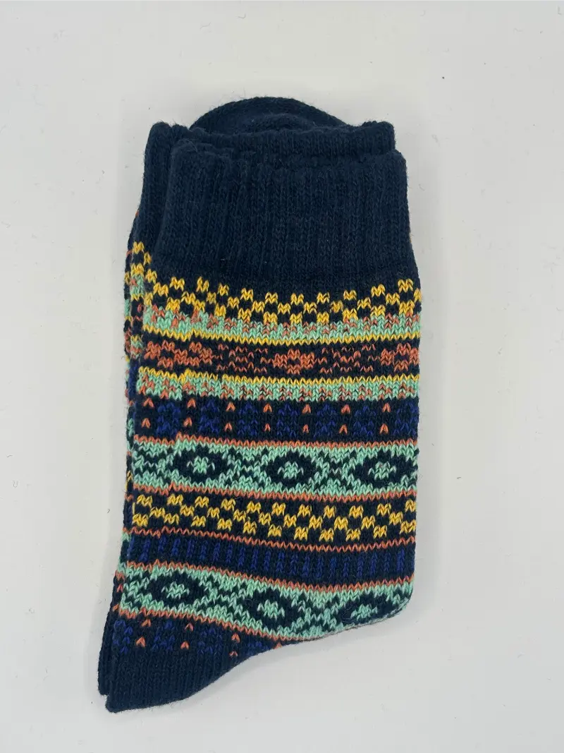Calcetines Étnico Azul Marino | Kiko Bigot