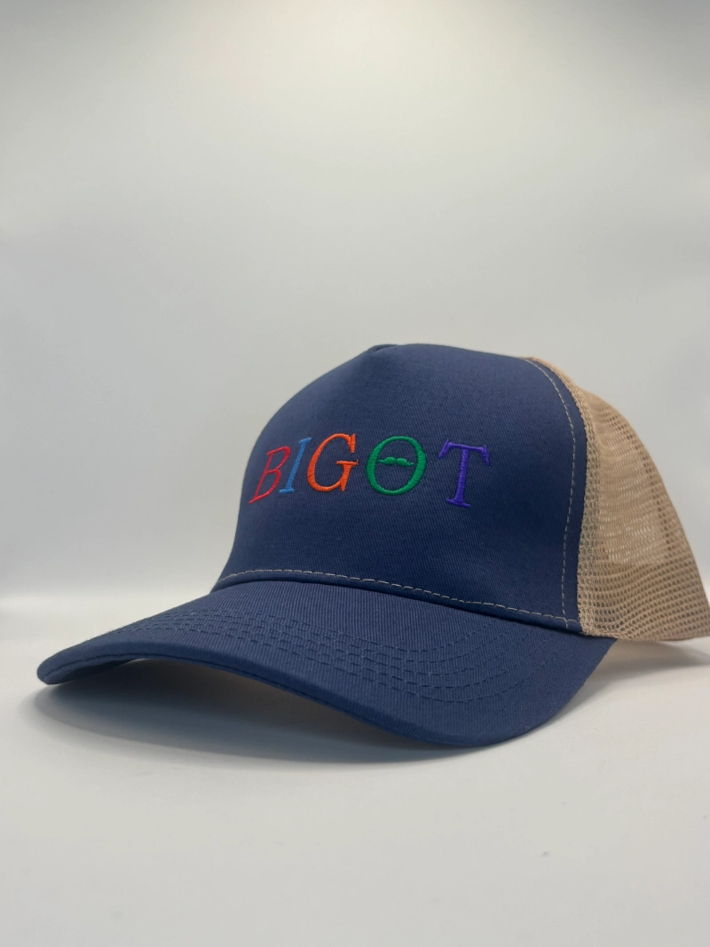 Gorra Bigot Marino y Beige | Kiko Bigot