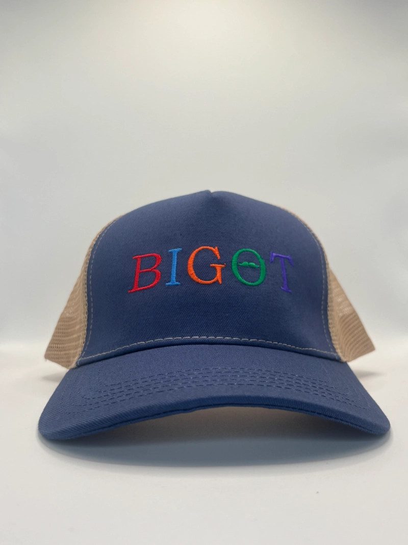 Gorra Bigot Marino y Beige | Kiko Bigot