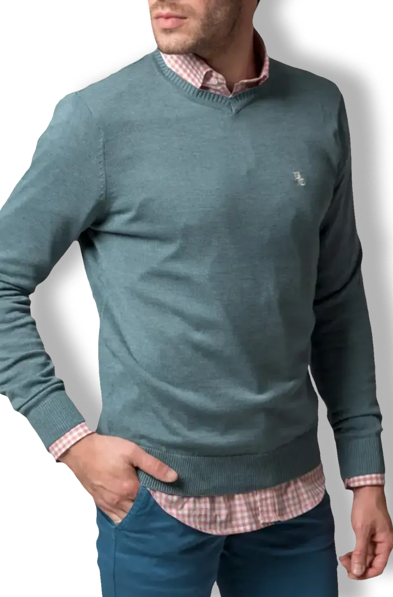 Jersey Pico Verde Agua Kiko Bigot