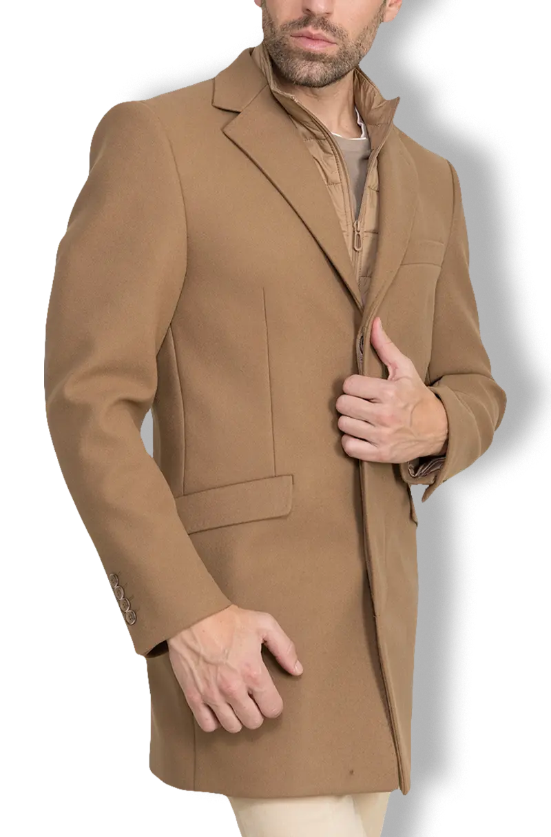 Abrigo Camel Kiko Bigot