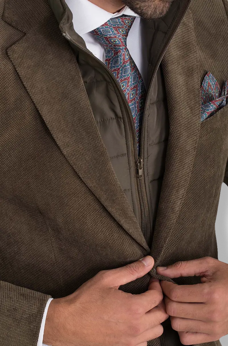 Americana Chaleco Verde Kiko Bigot