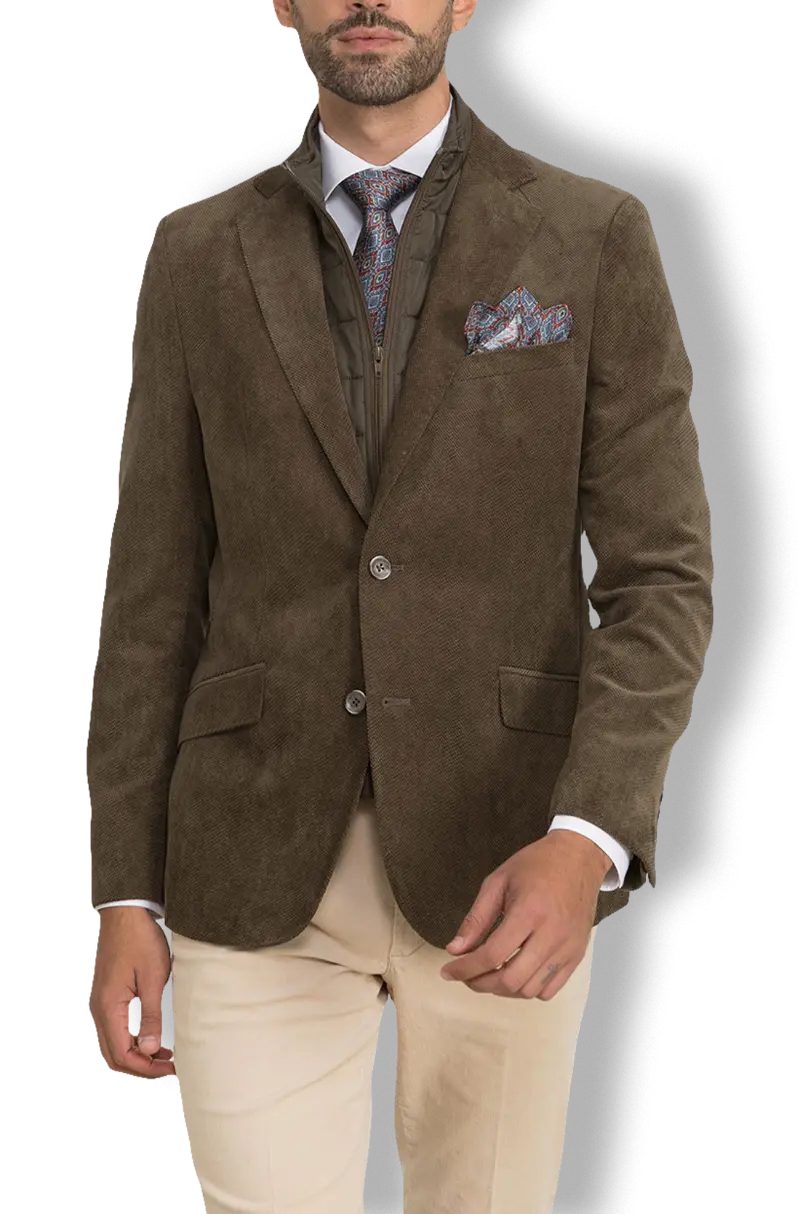 Americana Chaleco Verde Kiko Bigot