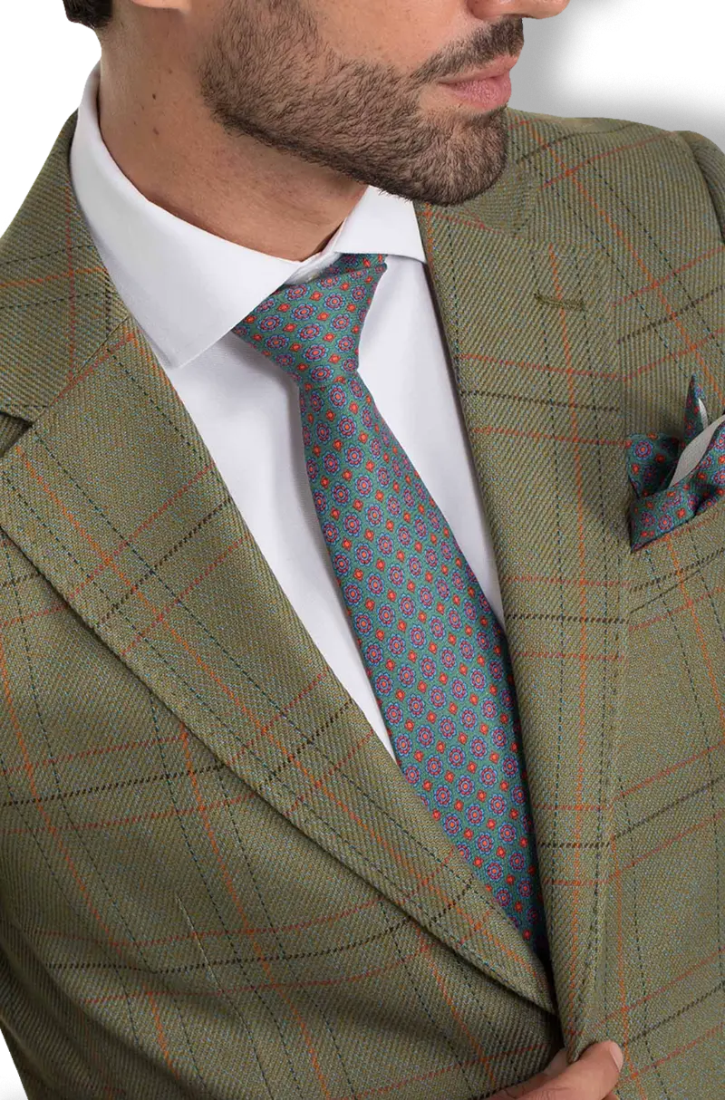 Americana Verde Cuadros Kiko Bigot