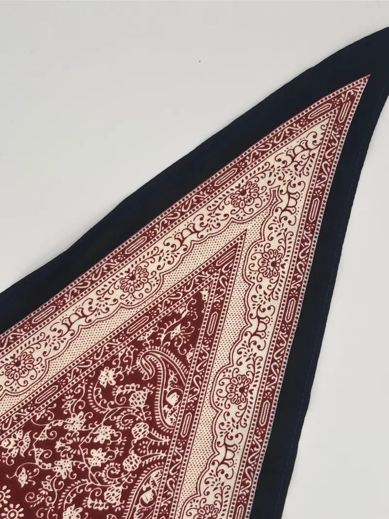 Fular Marino y Burdeos | Kiko Bigot