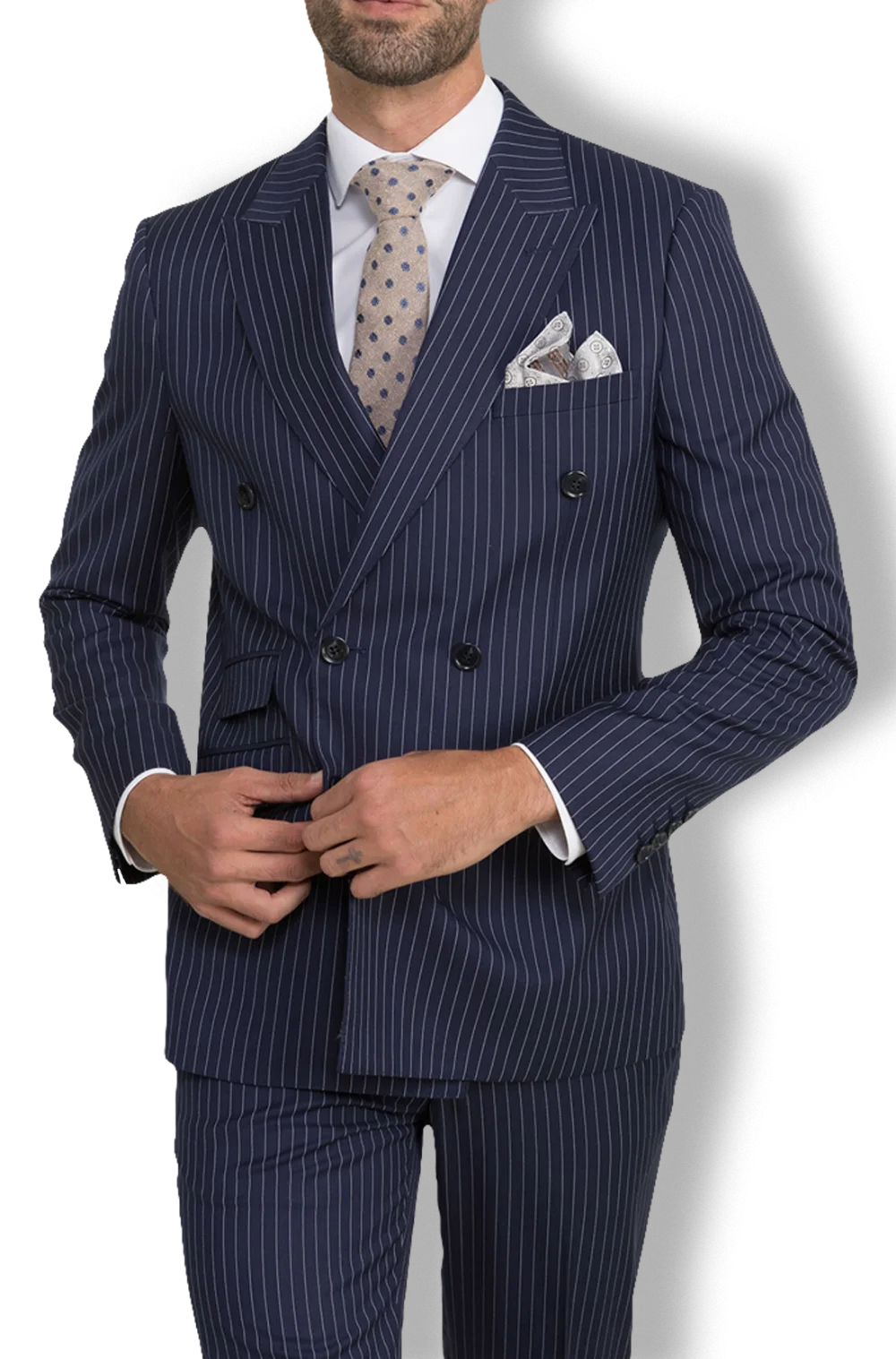 Traje Cruzado Diplomático Azulón | Kiko Bigot