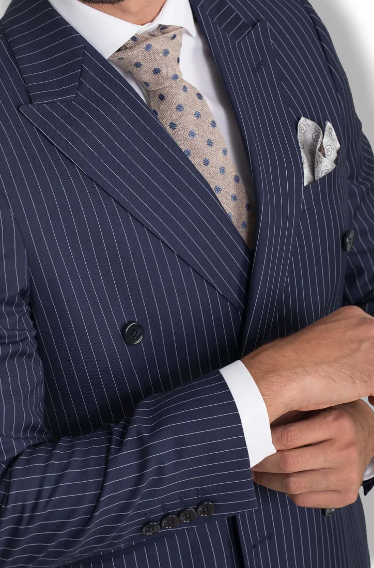 Traje Cruzado Diplomático Azulón | Kiko Bigot