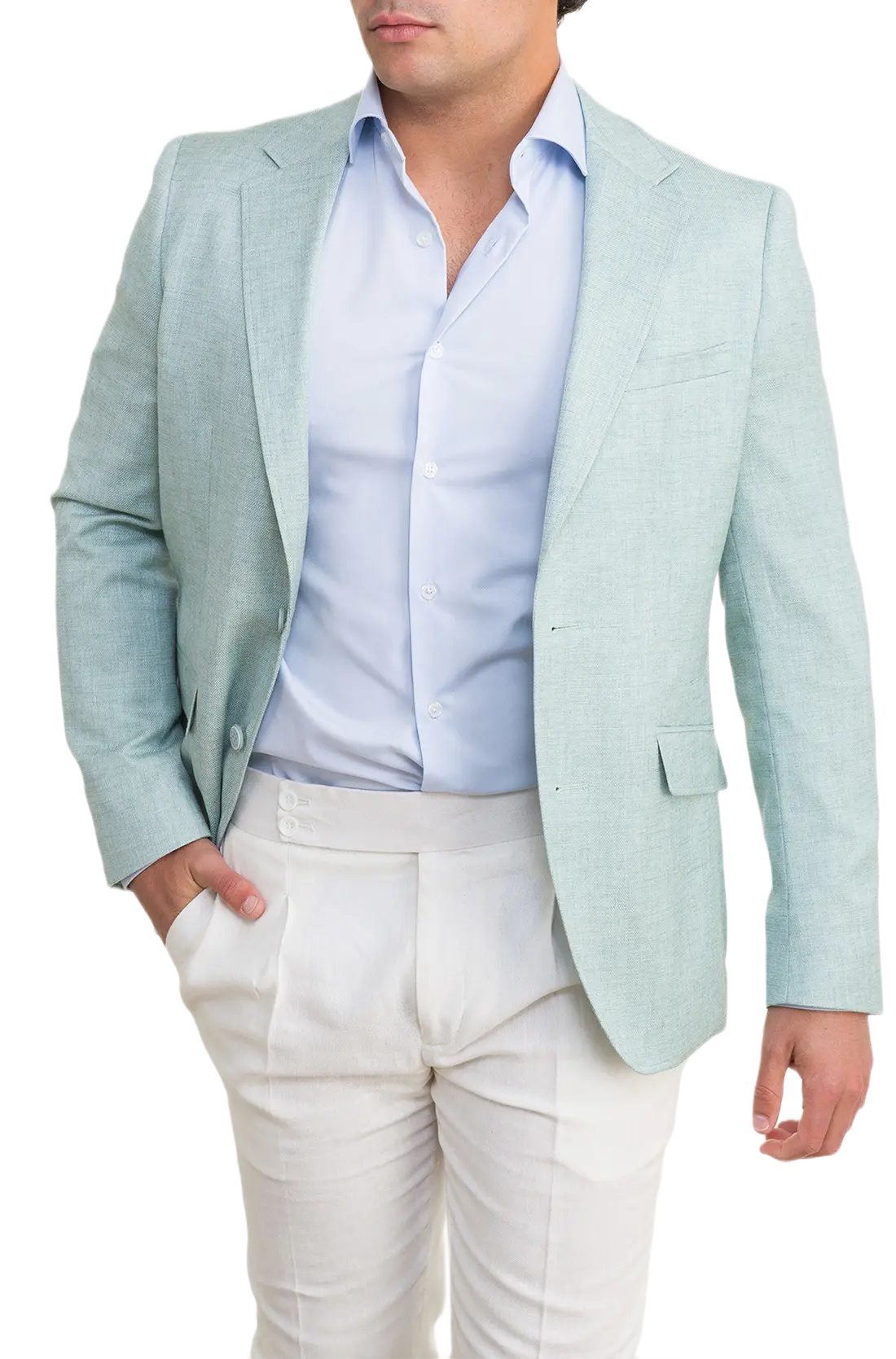 Americana Esencial Verde Kiko Bigot