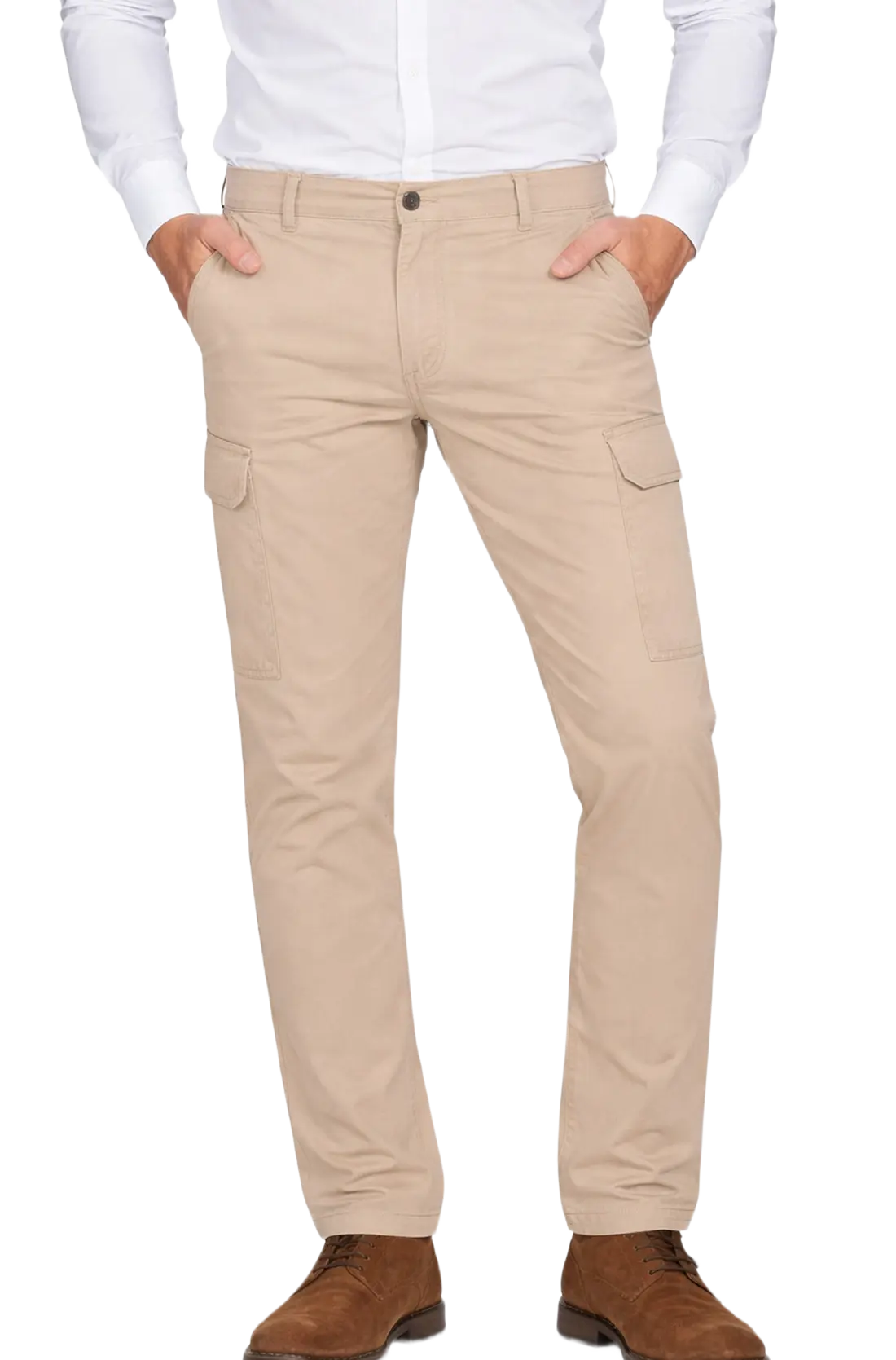 Pantalón Cargo Beige Kiko Bigot