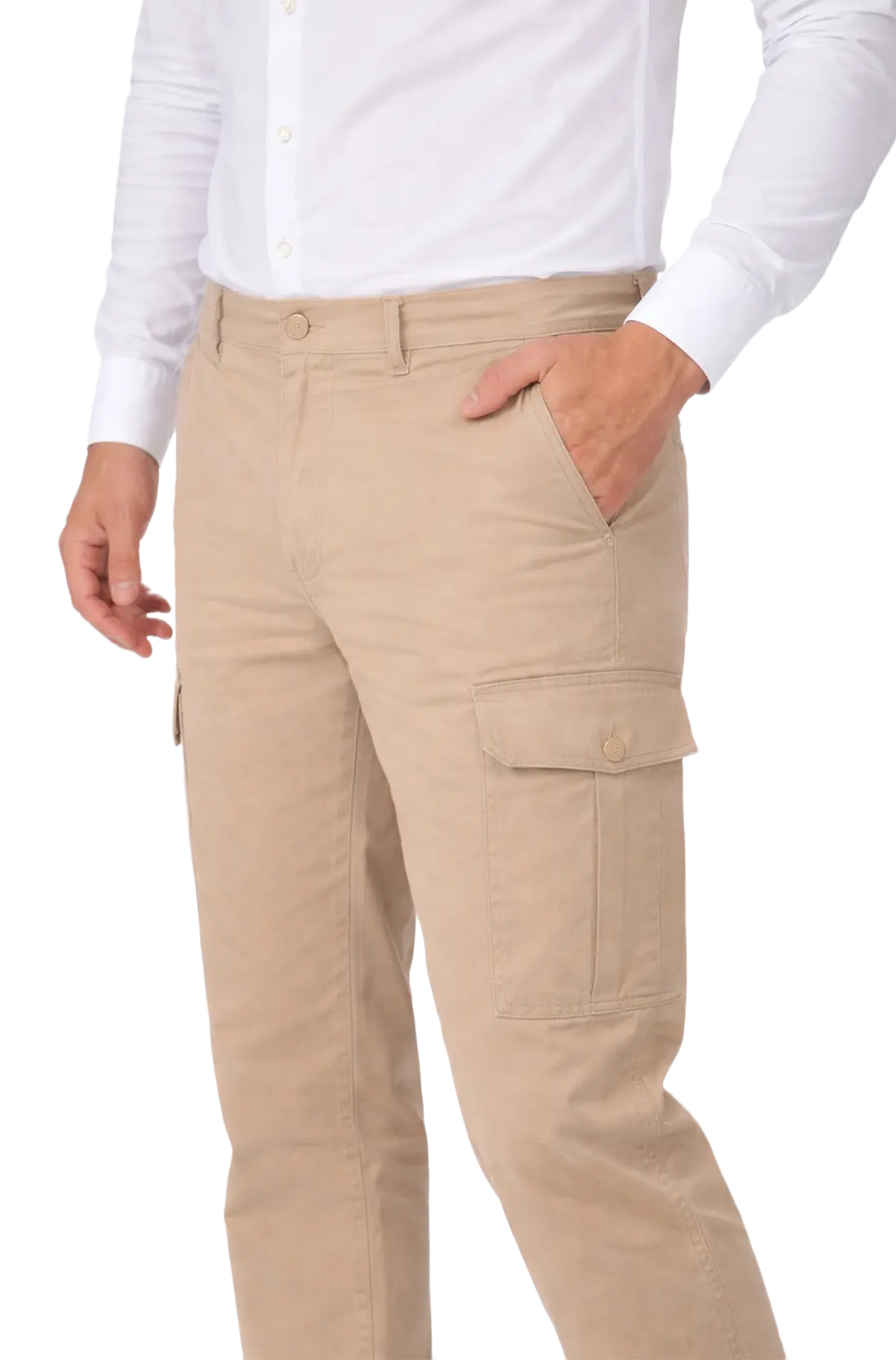 Pantalón Cargo Beige Kiko Bigot