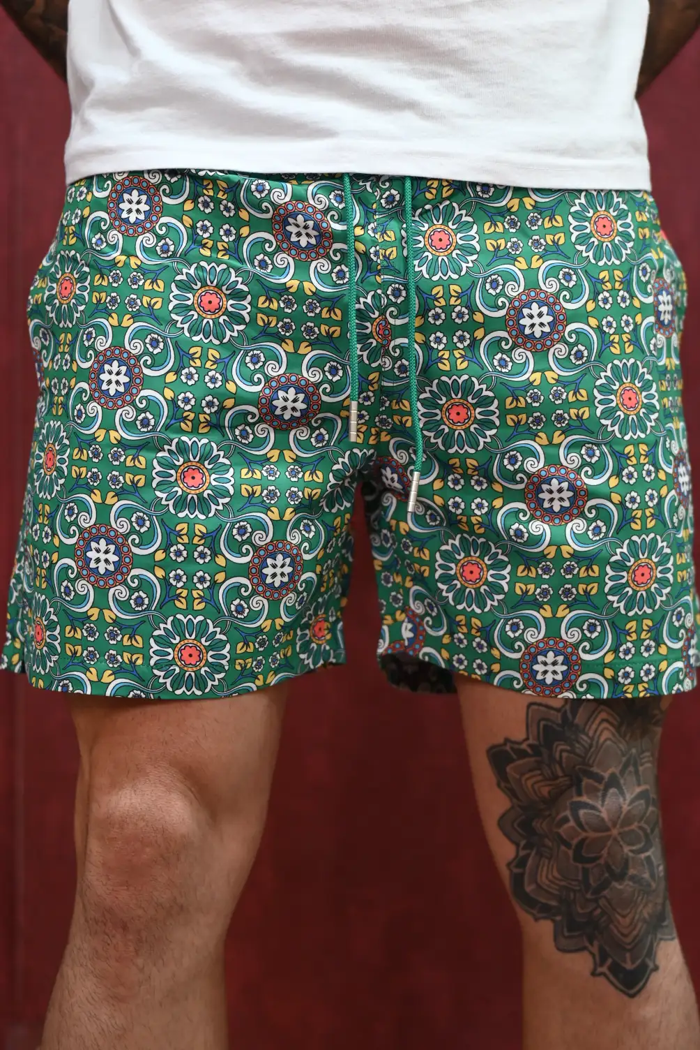 Bañador Flores Verde | Kiko Bigot