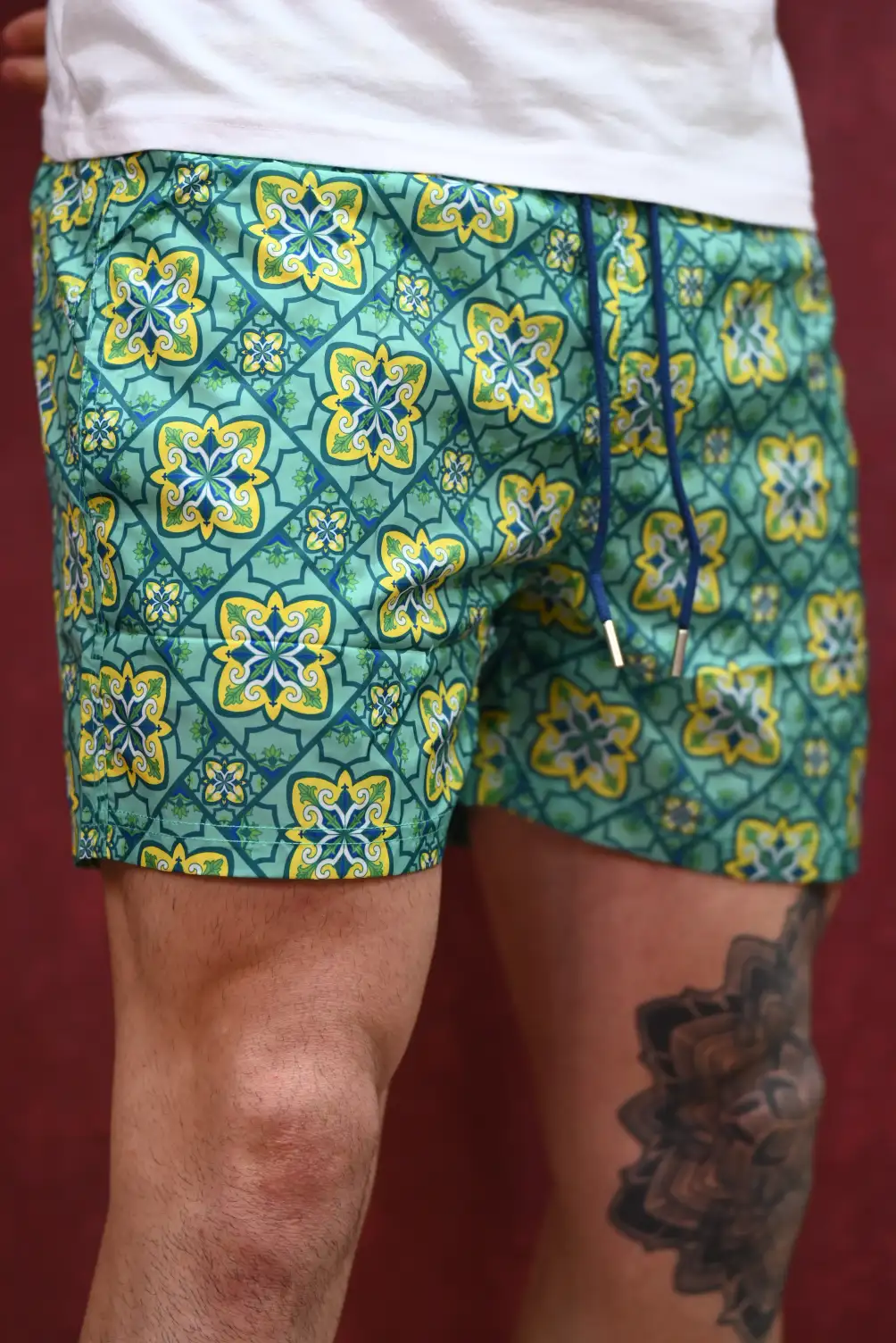 Bañador Mosaico Verde | Kiko Bigot