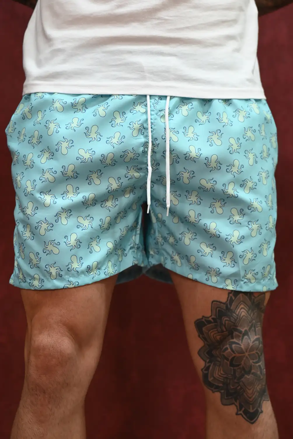 Bañador Pulpos Celeste | Kiko Bigot