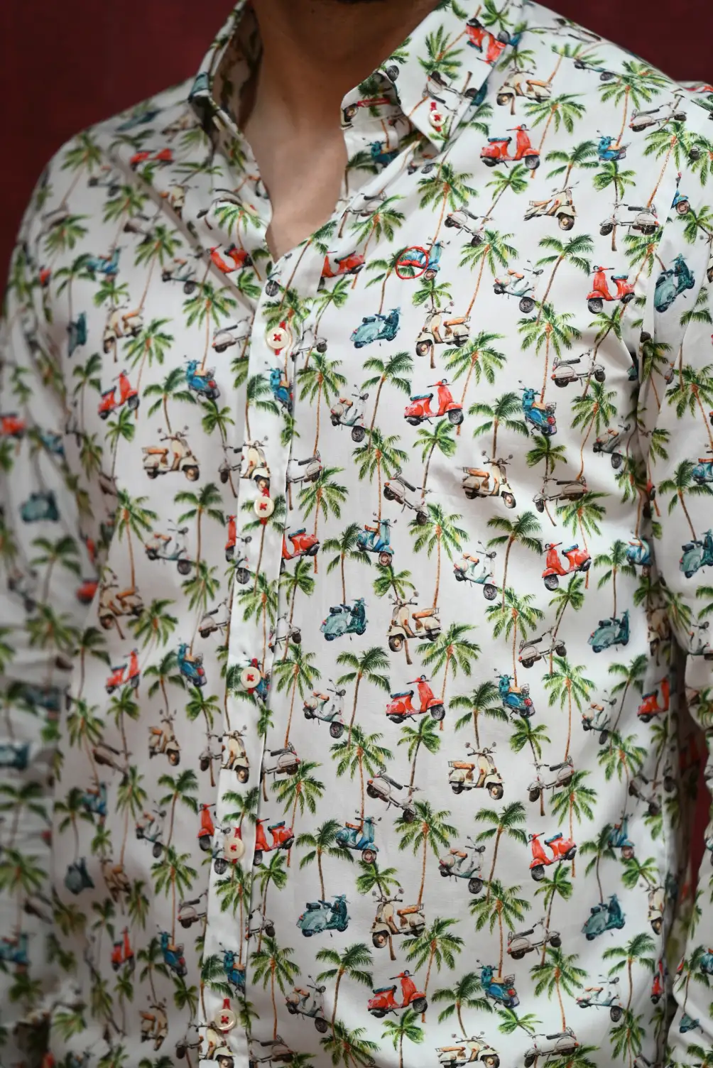 Camisa Palmeras y Motos Kiko Bigot