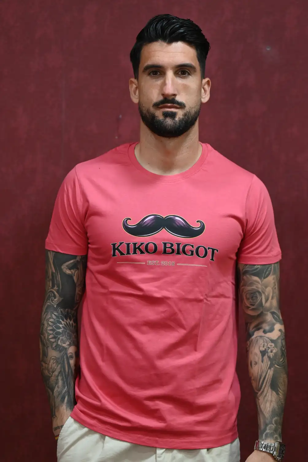 Camiseta Est 2018 Coral | Kiko Bigot