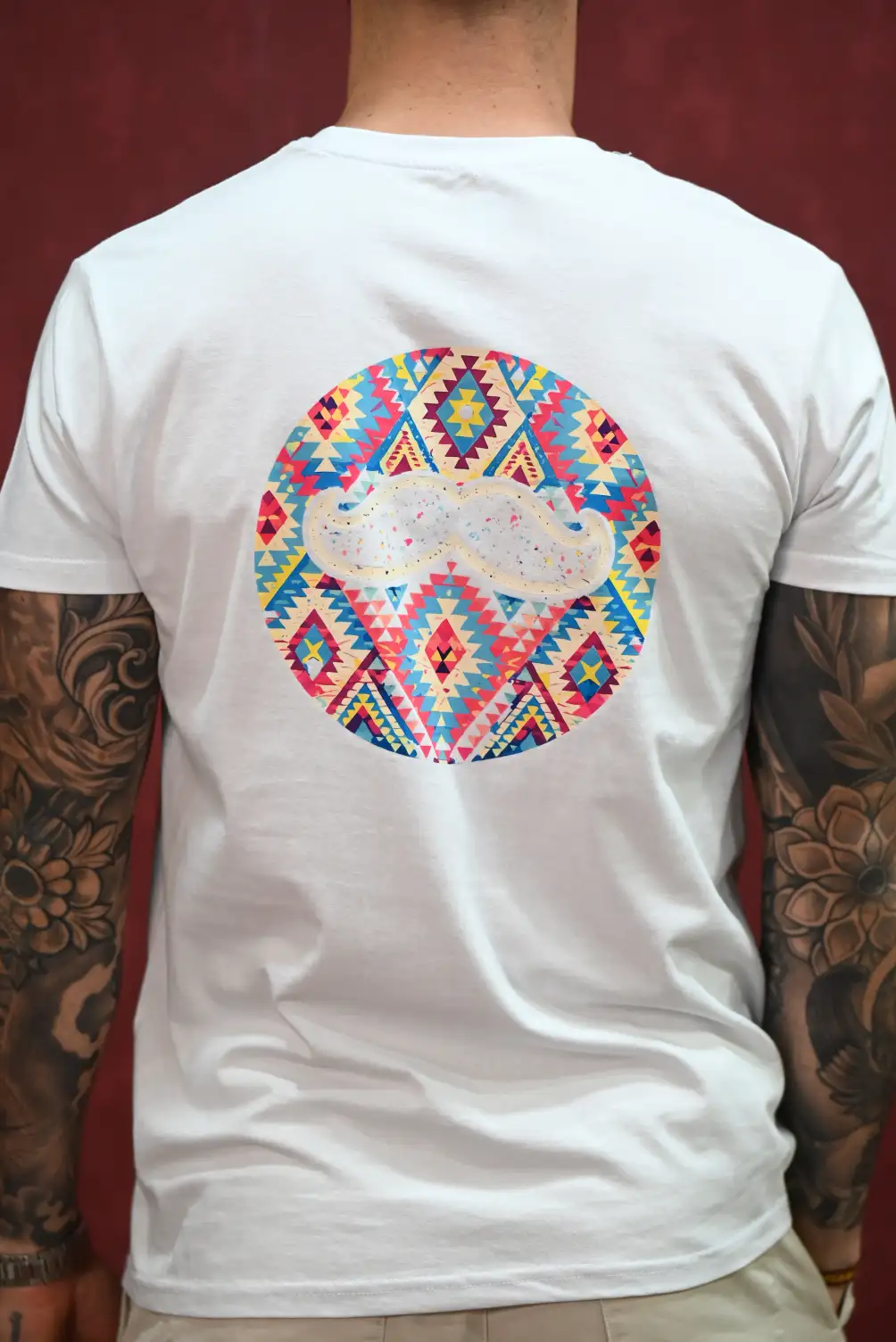 Camiseta Étnica Blanca | Kiko Bigot