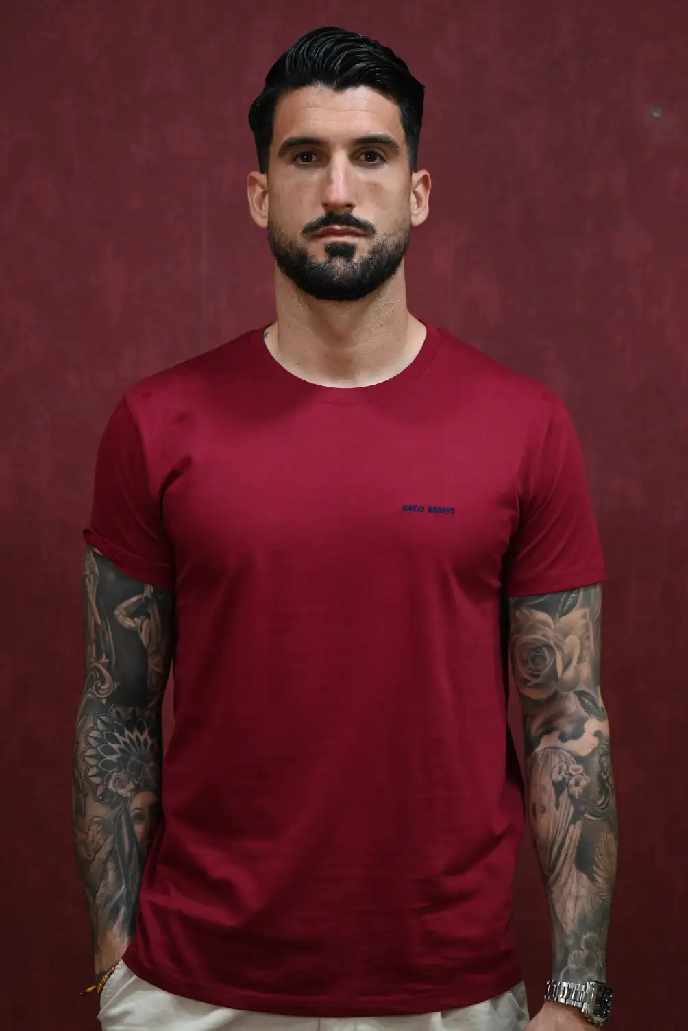 Camiseta Étnica Burdeos | Kiko Bigot