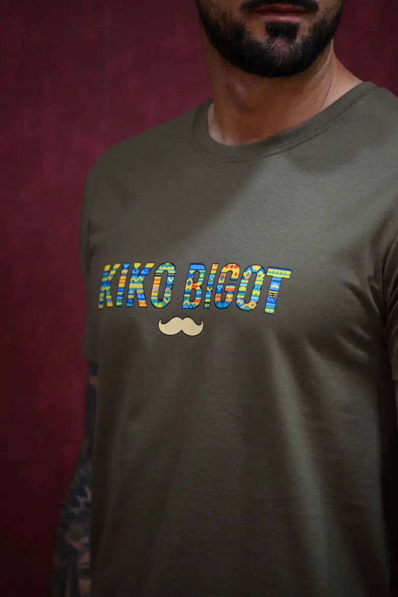 Camiseta Kiko Bigot Verde Cacería | Kiko Bigot