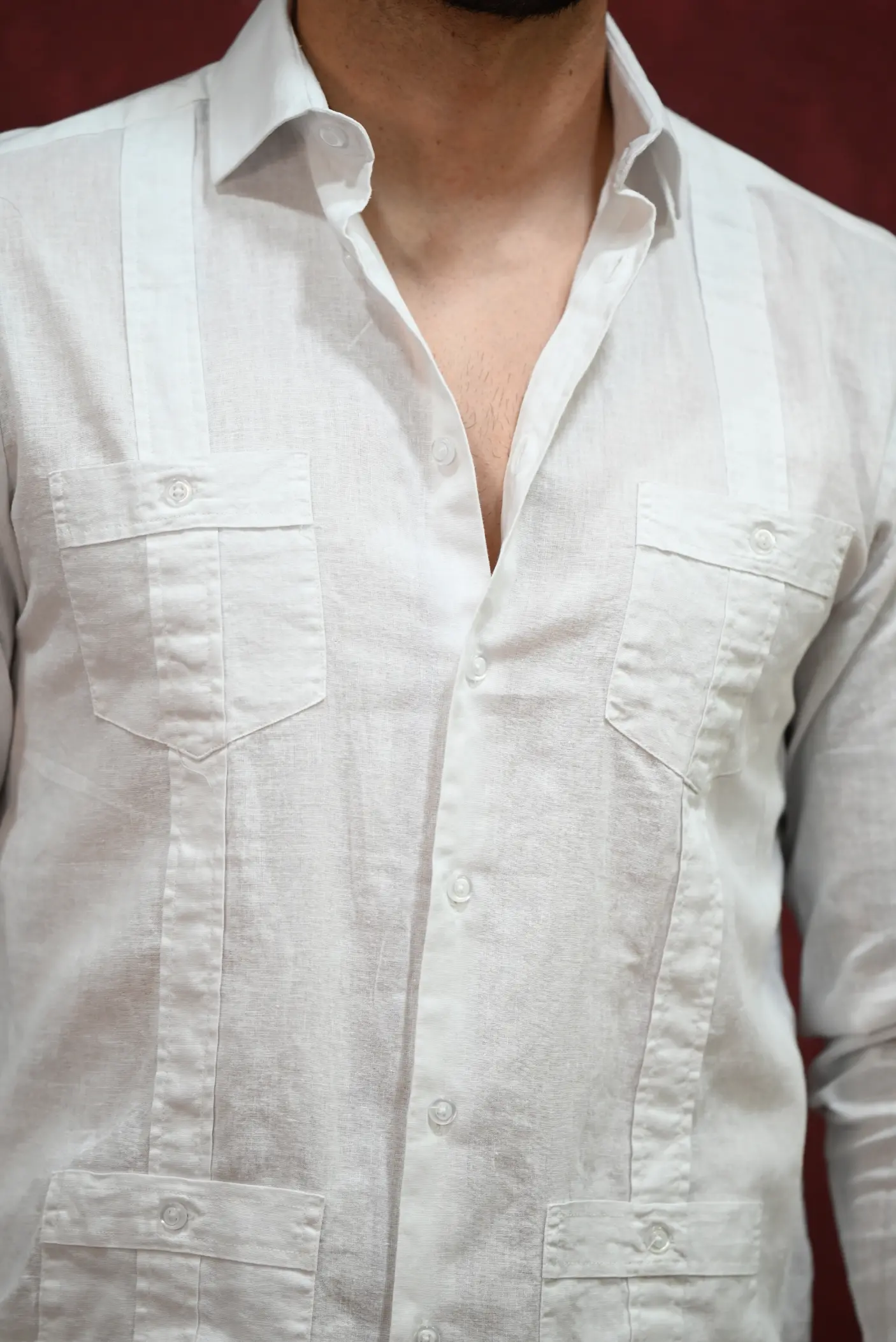 Guayabera Blanca Kiko Bigot