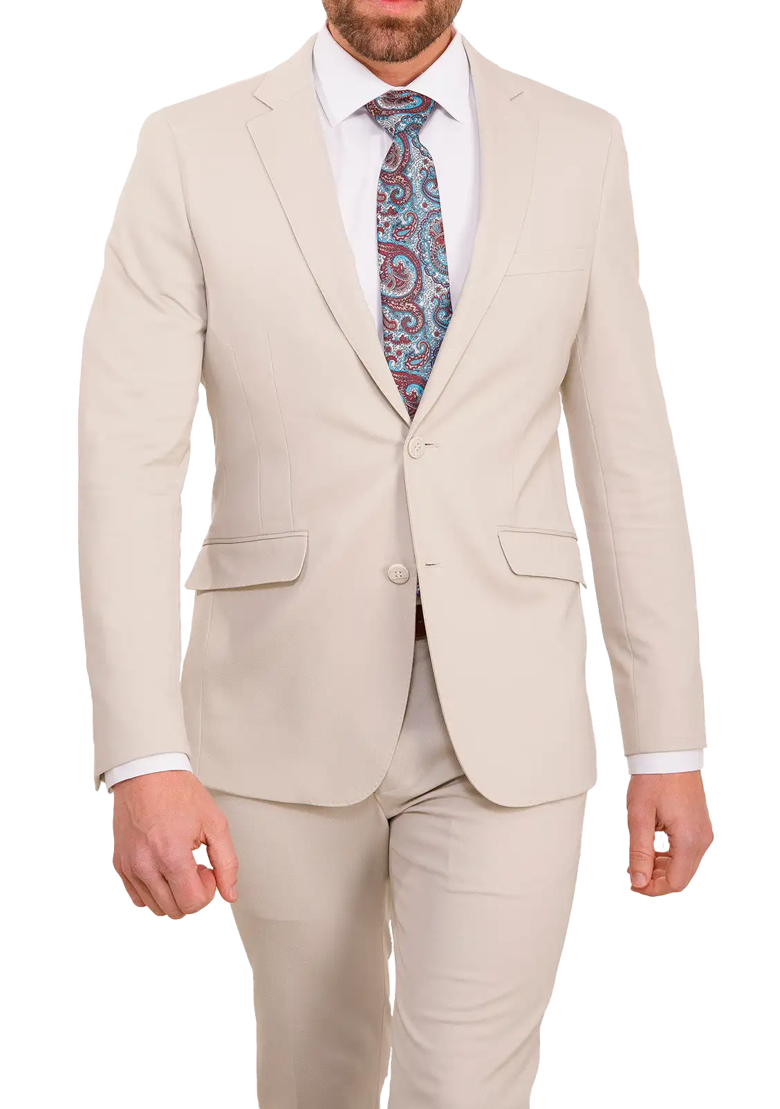 Traje Elástico Beige | Kiko Bigot