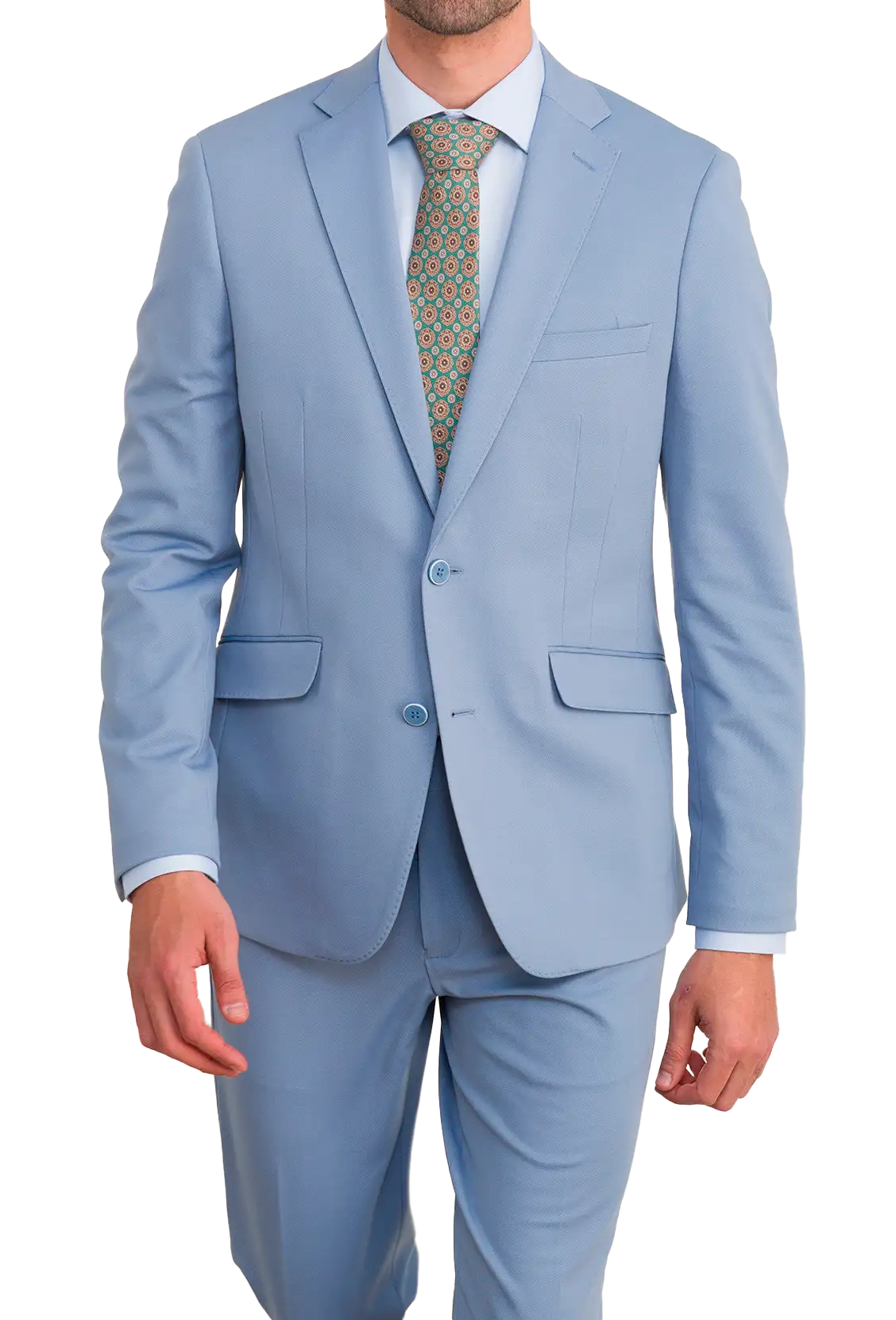 Traje Elástico Celeste | Kiko Bigot