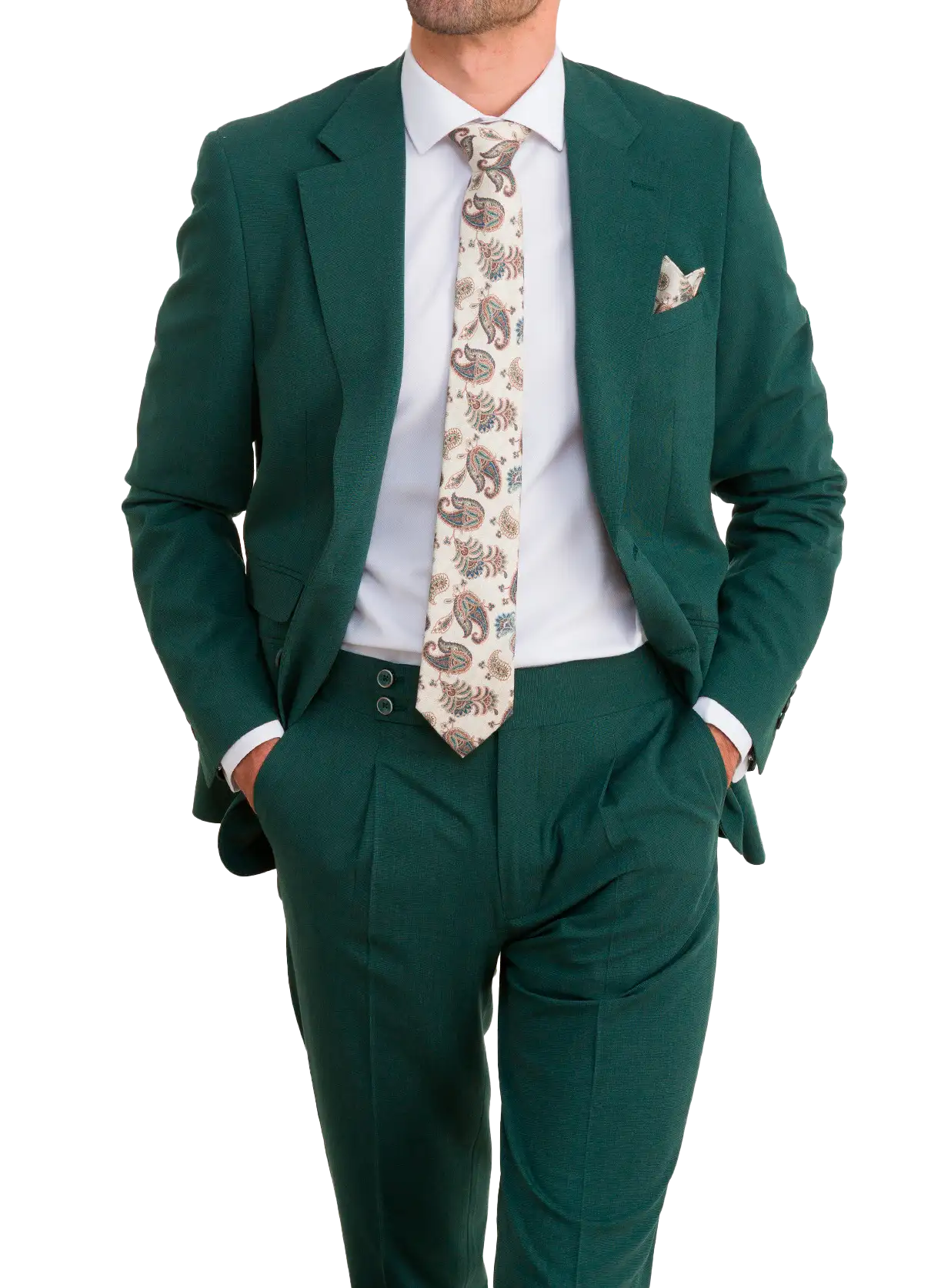 Traje Elegant Alto Verde | Kiko Bigot