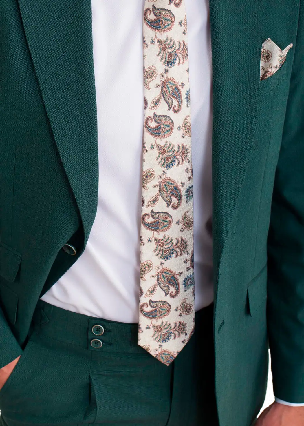 Traje Elegant Alto Verde | Kiko Bigot