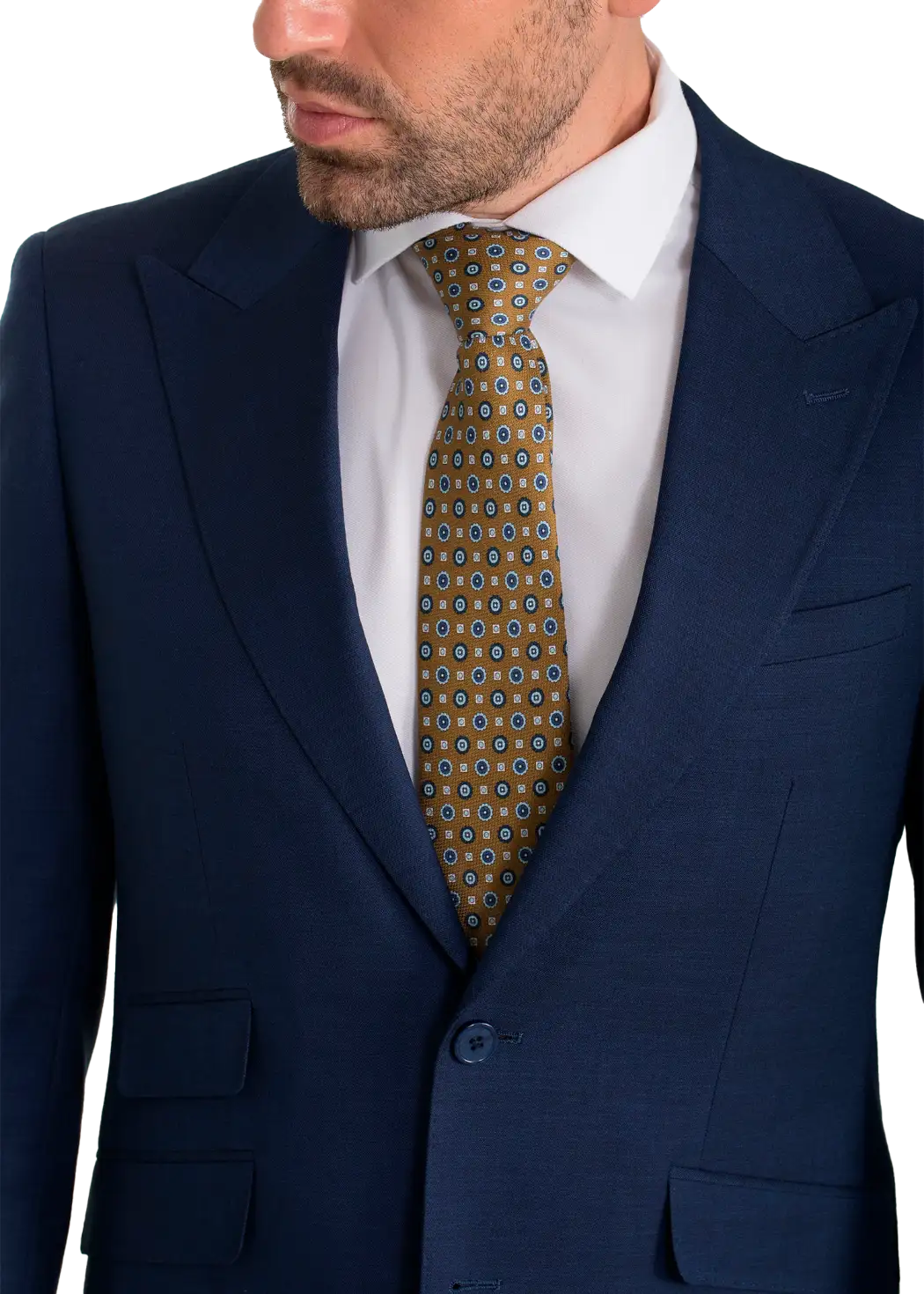 Traje Falso Liso Marino | Kiko Bigot